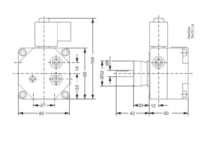 Bomba DANFOSS modelo BFP 21 R3-071N0171 - Imagen 3